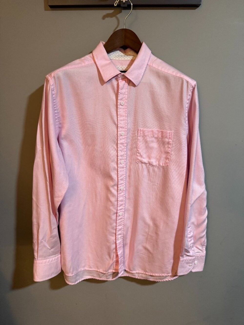 Johnston & Murphy - Large Button Down - Light Pink
